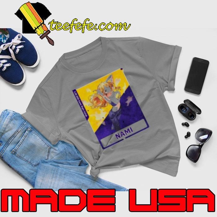 Nami Los Angeles Lakers X One Piece anime Unisex