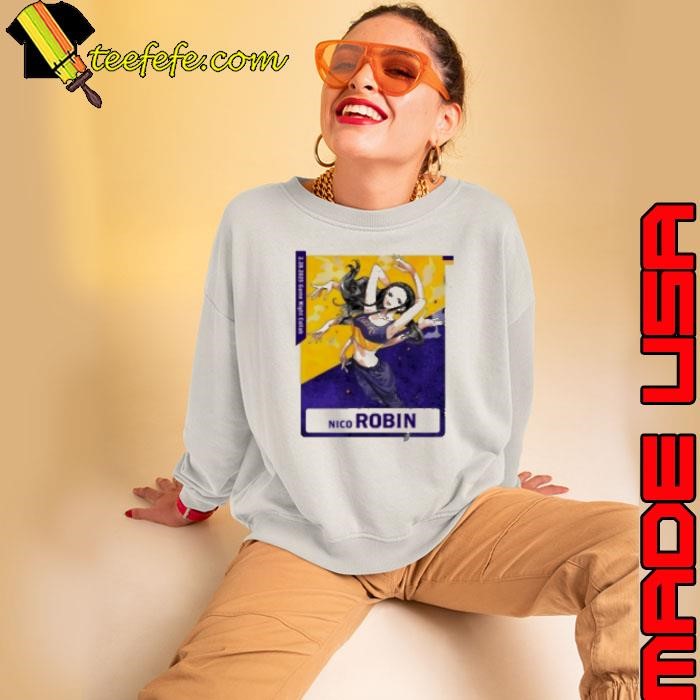 Nico Robin Los Angeles Lakers X One Piece anime Shirt