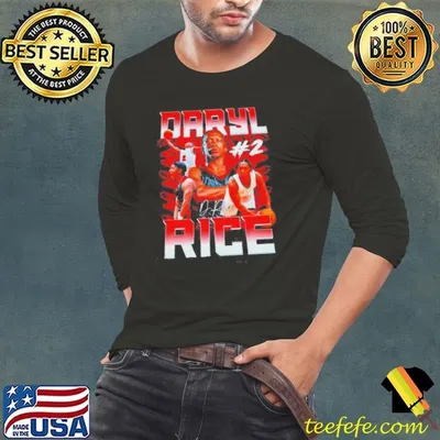 Number 2 Daryl Rice Heavyweight Signature shirt