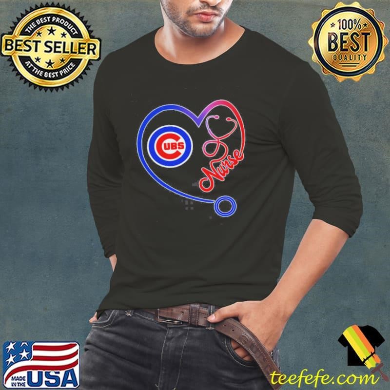Nurse Chicago Cubs Stethoscope Shirt