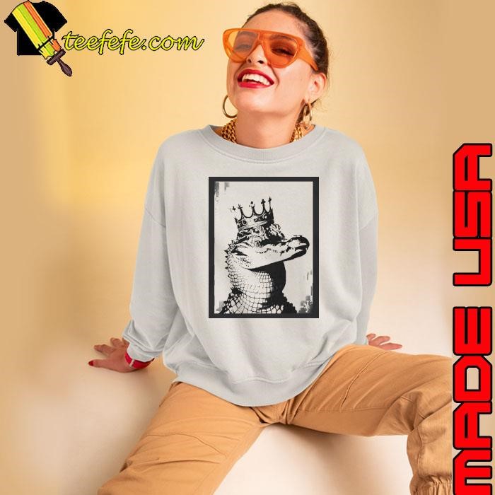 Onspikes55 Wearing Alligator Sweatshirt