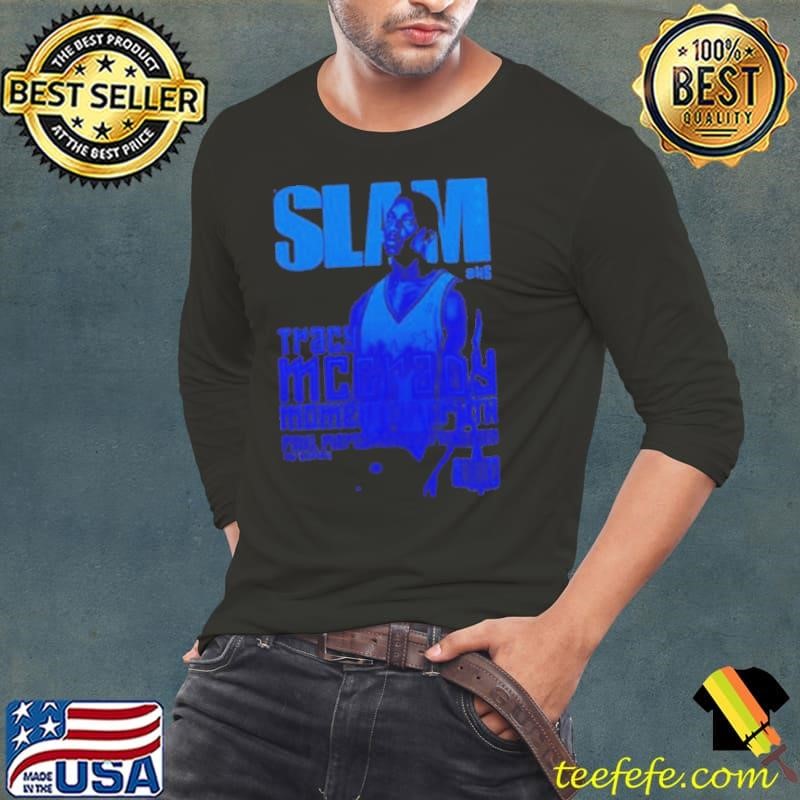 Orlando Magic Tracy McGrady Black SLAM Gradient shirt