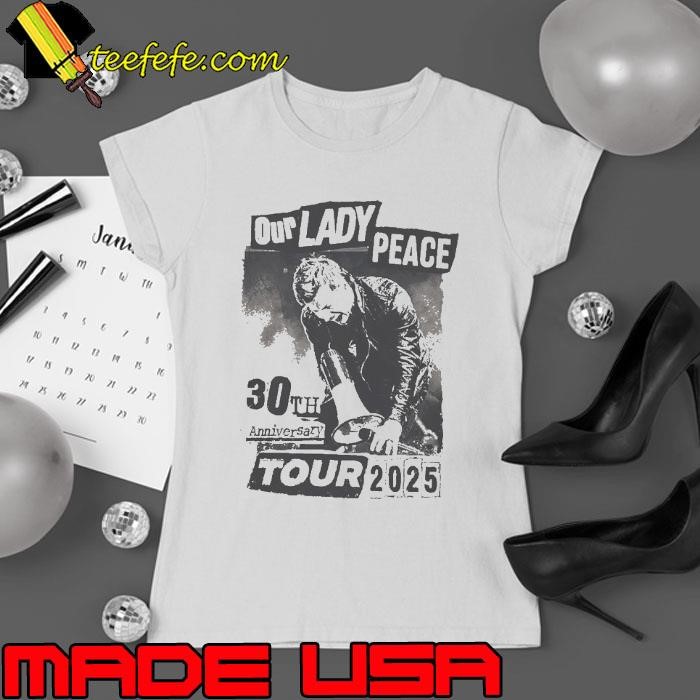 Our Lady Peace Canadian Tour Photo Shirts Ladies tee