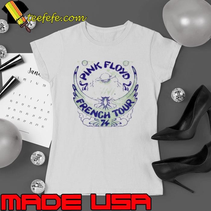 Pink Floyd French Tour ’74 Ladies tee