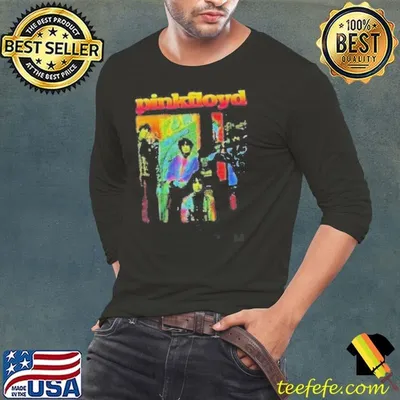 Pink Floyd Rainbow Band Photo shirt
