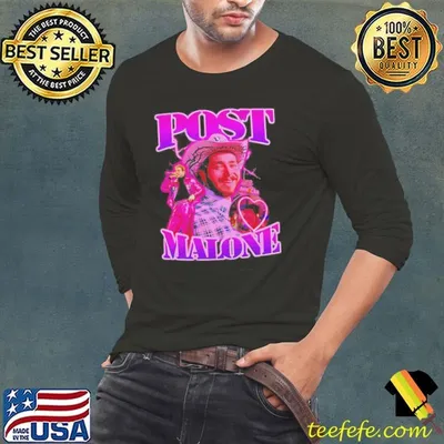 Post Malone Pink Shirt