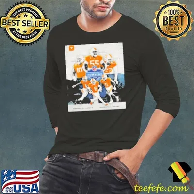 Poster Tennessee Vols Football Elijah Simmons, James Pearce Jr and Horace McCoy NFL Scouting Combine Feb 27 – Mar 2 2025 Shirt