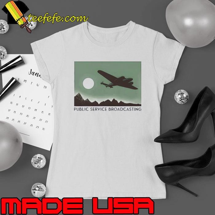 Public Service Broadcasting UK Tour 2025 Ladies tee
