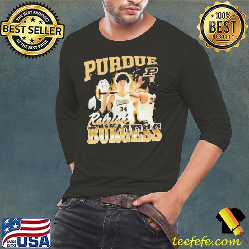 Raleigh Burgess Purdue basketball 90s graphic Long Sleeve Tee