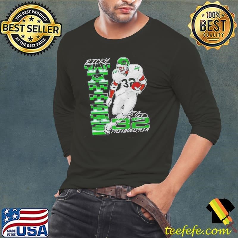 Ricky Watters Philadelphia Eagles Signature Shirt