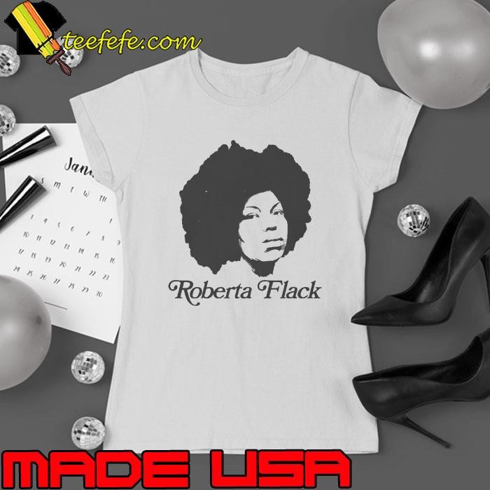 Roberta Flack Photo Ladies tee