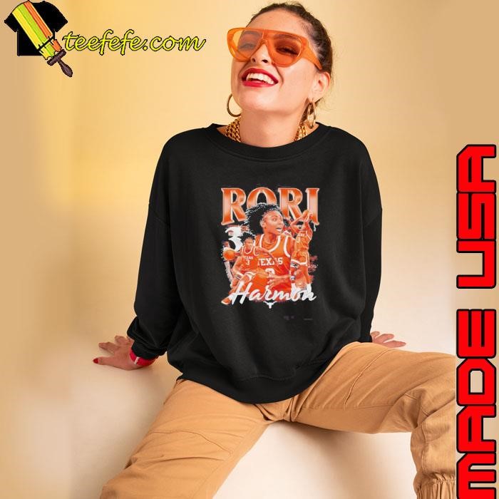 Rori Harmon Texas Longhorns Basketball Graphic Sweatshirt