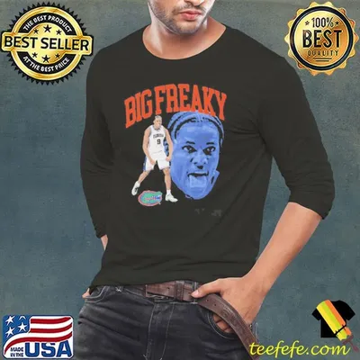 Rueben Chinyelu Big Freaky Portrait Florida Gators Basketball NCAA Southeastern Conference 2025 shirt