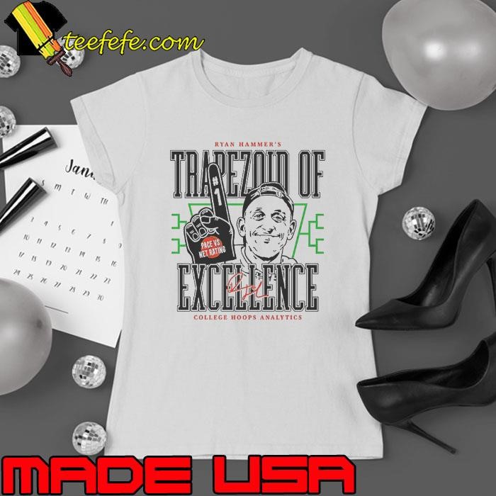 Ryan Hammer Trapezoid Of Excellence Signature Ladies tee