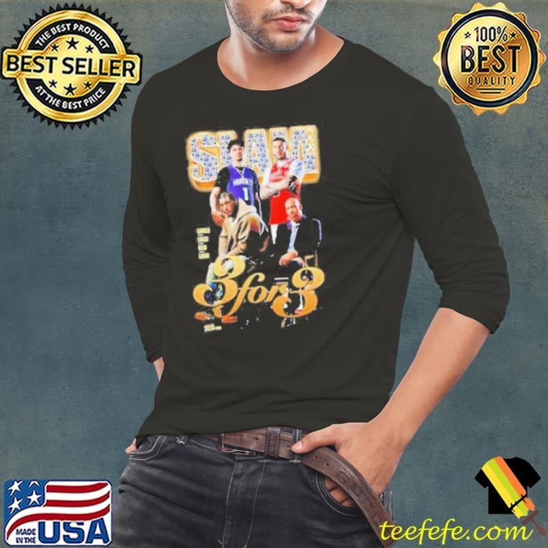 SLAM Lamelo Lonzo Gelo Lavar 3 for 3 basketball 2025 shirt