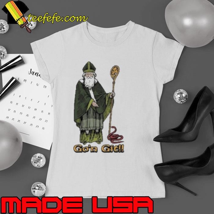 Saint Patrick Go’n Git Snake Ladies tee