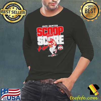 Scoop And Score Jack Sawyer Ohio State Buckeyes Signature Shirt