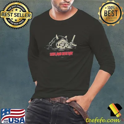 Seek And Destroy Heavyweight Fde Red Shirt