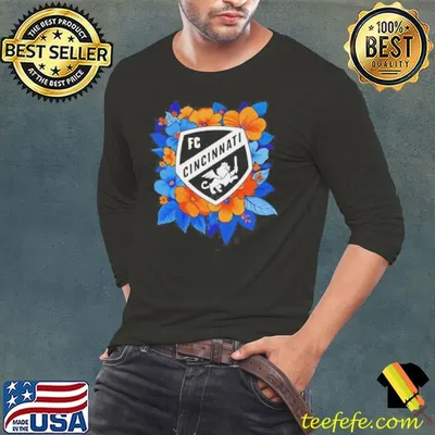 Shield With Floral Cincinnati FC Logo shirt