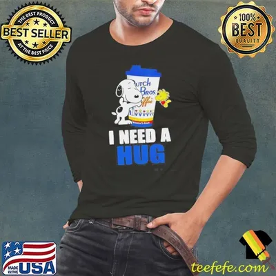 Snoopy And Woodstock I Need A Hug Shirt