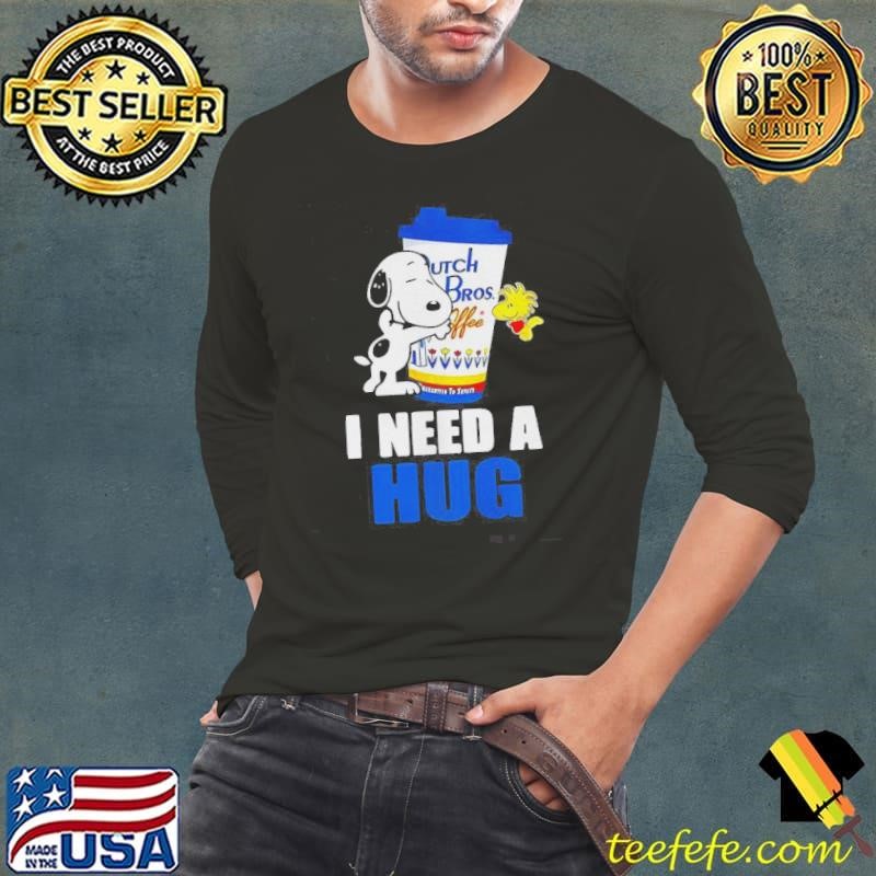 Snoopy And Woodstock I Need A Hug Shirt