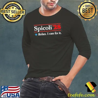 Spicoli 2028 relax I can fix it shirt