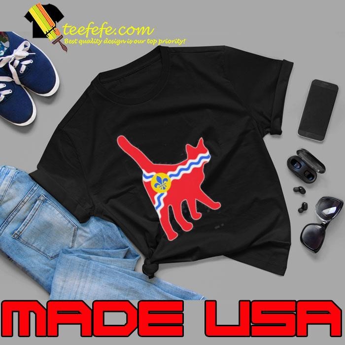 St Louis Flag Cat Butt Unisex