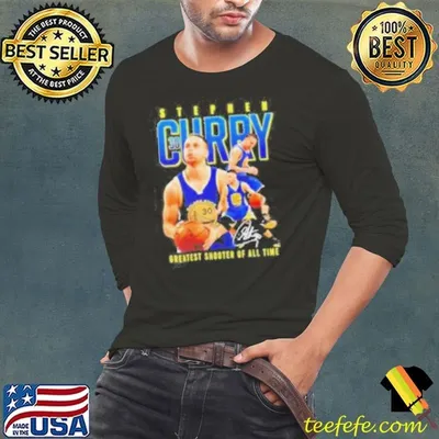 Stephen Curry NBA 30 Golden State Warriors Greatest Shooter of All Time signature shirt