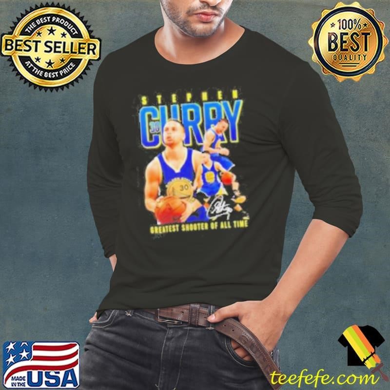 Stephen Curry NBA 30 Golden State Warriors Greatest Shooter of All Time signature shirt