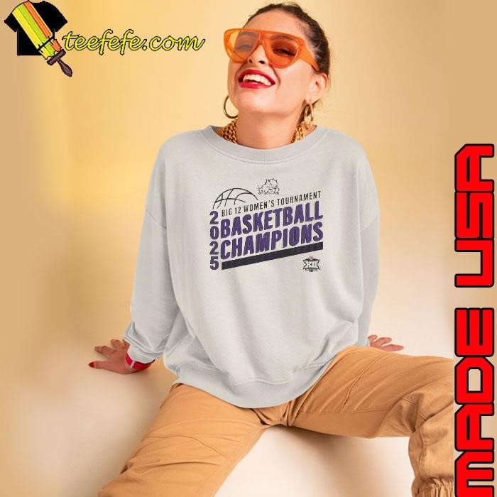 TCU Horned Frogs 2025 Big 12 Womens Basketball Champions Sweatshirt