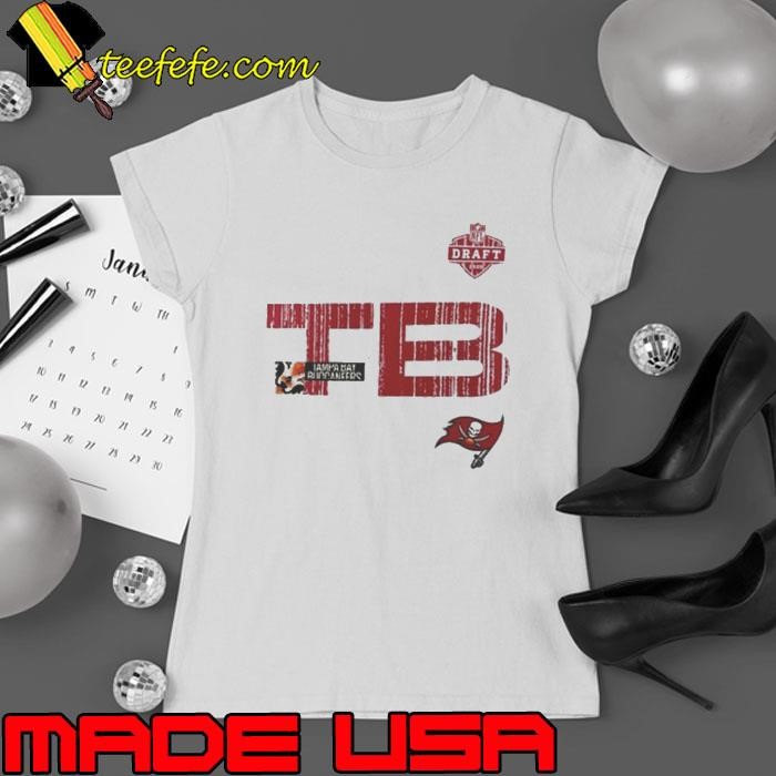 Tampa Bay Buccaneers 2025 NFL Draft Ladies tee
