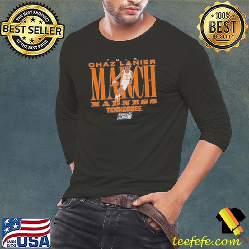 Tennessee Basketball Chaz Lanier March Madness 2025 Long Sleeve Tee
