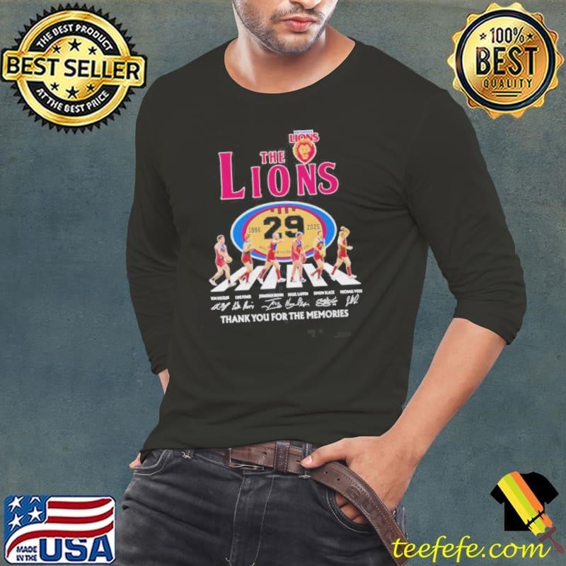The Brisbane Lions 1996 2025 Thank You For The Memories Shirt