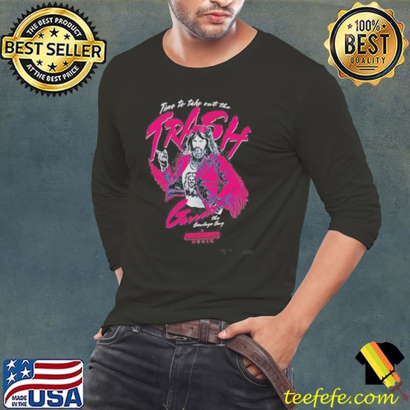 Time To Take Out The Trash Garret The Garbage Man Long Sleeve Tee