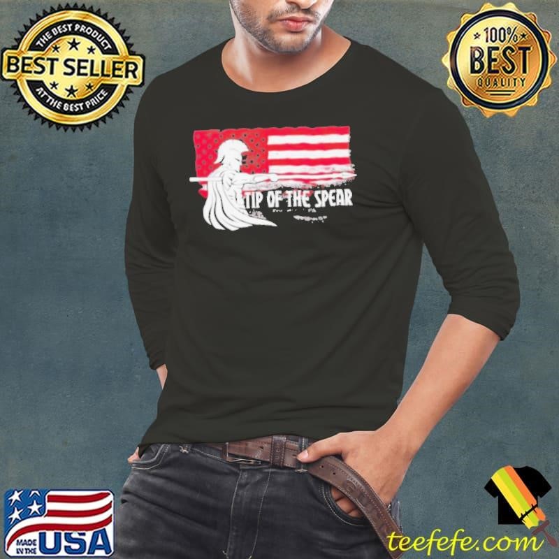 Tip Of The Spear American Flag shirt