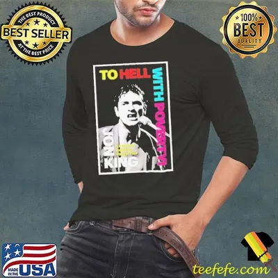 To Hell With Poverty By Jon King Poster Book Review 2025 shirt