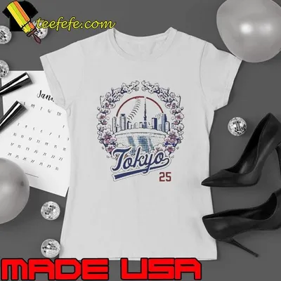 Tokyo Dome Baseball Los Angeles Dodgers 2025 Shirt