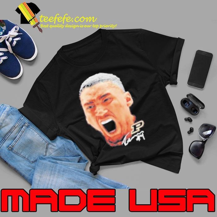 Trey Kaufman Renn Purdue Boilermakers signature big head Unisex