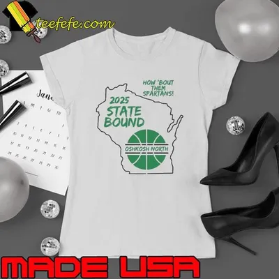 Tyrese Haliburton 2025 State Bound Oshkosh North How Bout Them Spartans Shirt