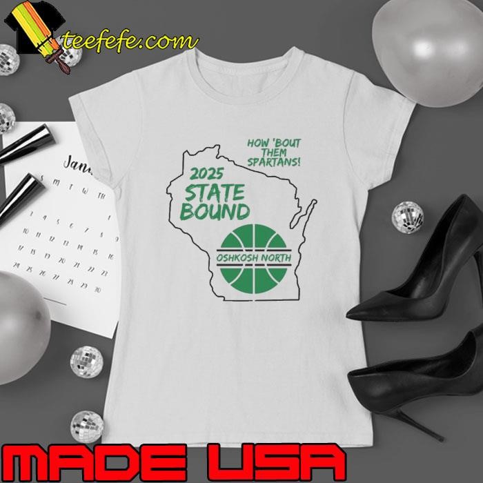 Tyrese Haliburton 2025 State Bound Oshkosh North How Bout Them Spartans Shirt