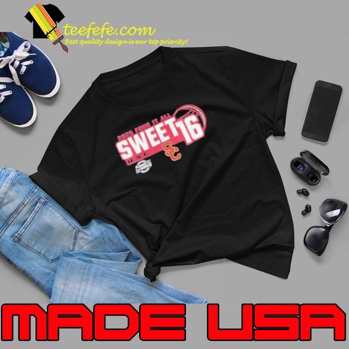 USC Trojans Sweet 16 2025 Women’s March Madness Four It All Unisex