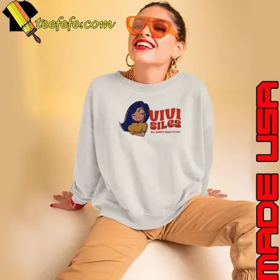 Vivi Siles All About Geeky Stuff girl cartoon shirt