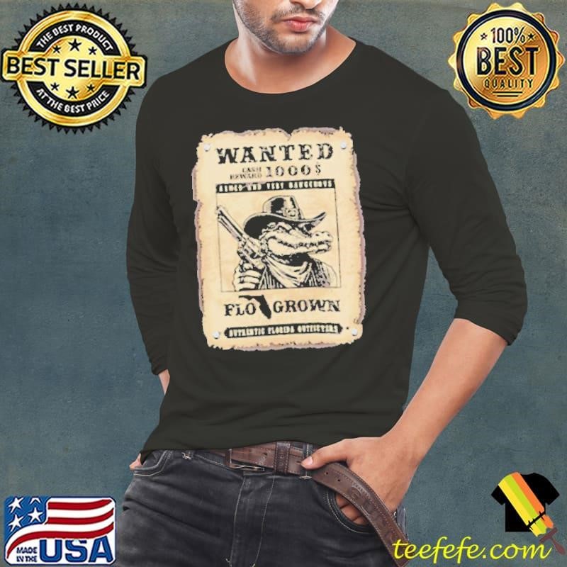 Wanted cash reward 1000 armed and very dangerous shirt
