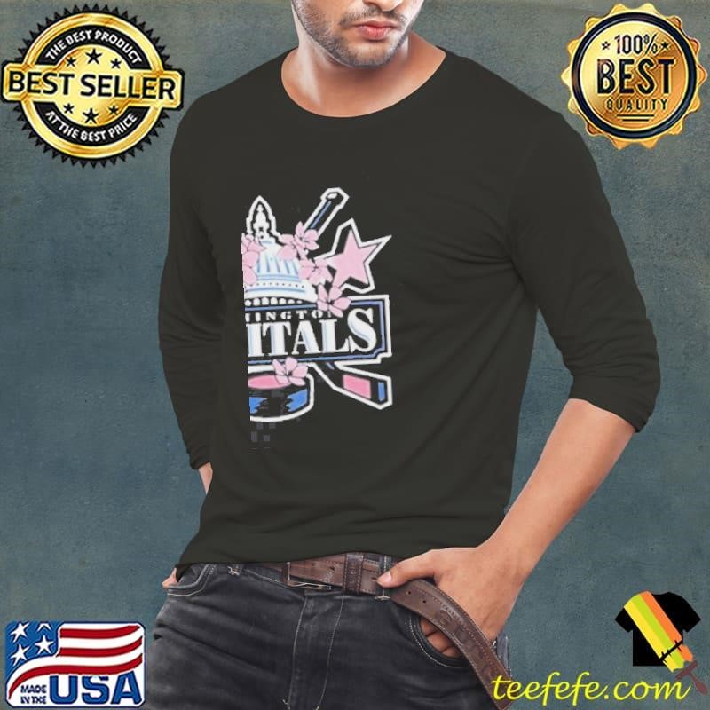 Washington Capitals Star Hockey Long Sleeve Tee