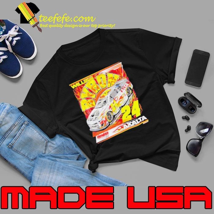 William Byron Hendrick Motorsports Team Collection Fanaticity Axalta Darlington Throwback Car Unisex