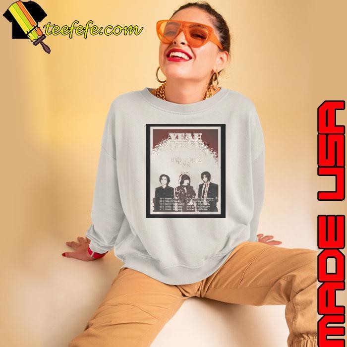 Yeah Yeah Yeahs Hidden In Pieces Tour 2025 June 16 Manchester 02 Apollo June 18 London Royal Albert Hall - Sweatshirt