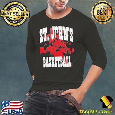 Zuby Ejiofor St Johns basketball comic shirt