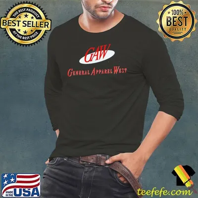 A division GAW chemtech America General Apparel West shirt