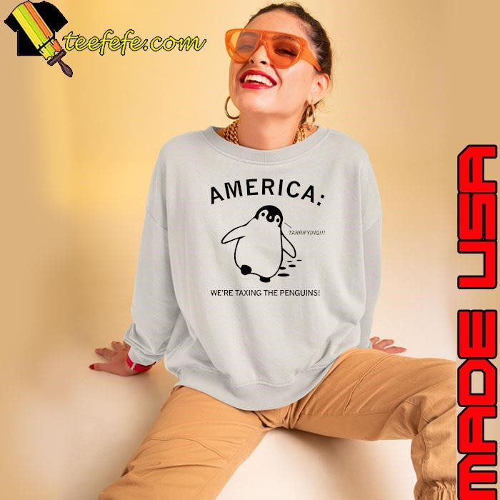 America we’re taxing the penguins shirt