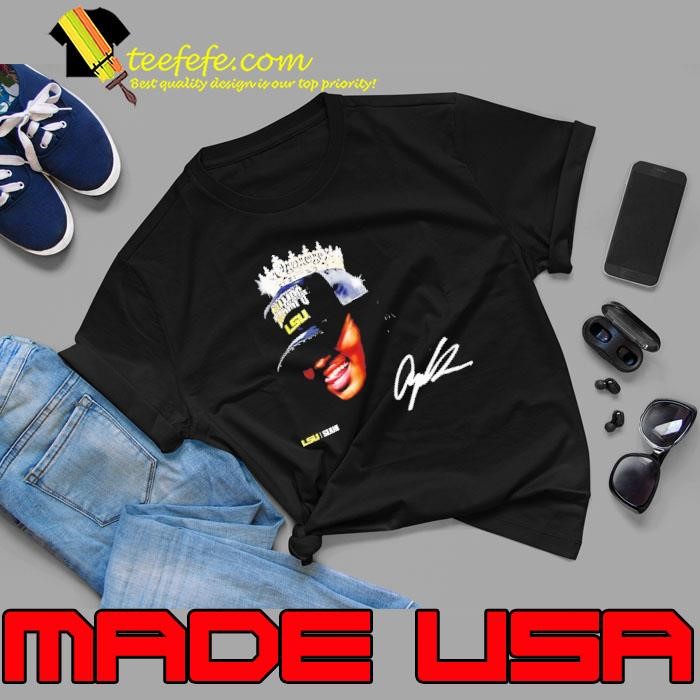 Angel Reese LSU Tigers Legend signature Unisex